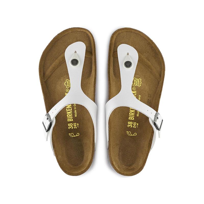 Gizeh Birkenstock Birko-flor Damske Biele | SK 99KOR